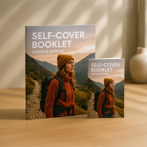 Show details for Self-Cover Booklets (Saddle-Stitch)