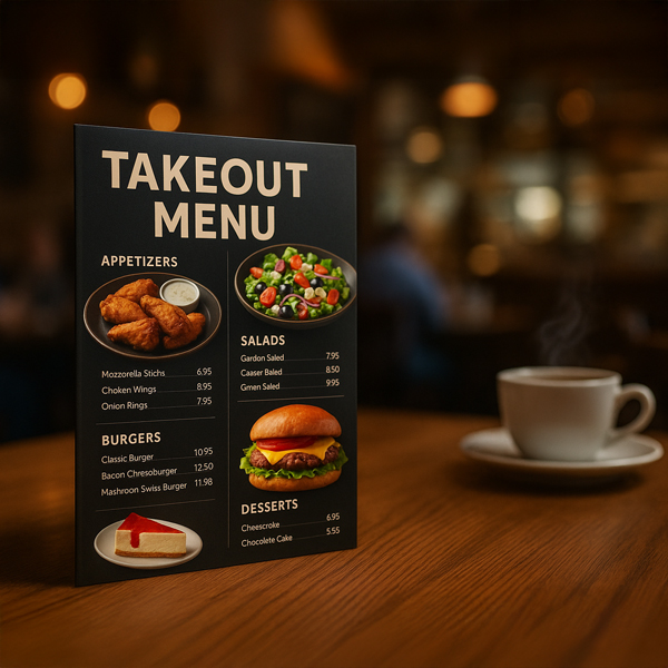 Talient Action Group | Custom Takeout Menus for Restaurants & Cafés ...