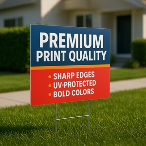 Show details for Yard Sign - Political